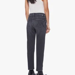 MOTHER Ditcher Zip Ankle Jean - Smoking Section -Deals Moda Zoom Store 10078 1298 SKO 0129C