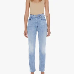 MOTHER Rider High Waist Ankle Jean - Study Abroad
