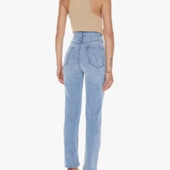 MOTHER Rider High Waist Ankle Jean - Study Abroad -Deals Moda Zoom Store 10304 360 SYB 2814C