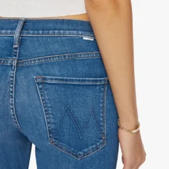 MOTHER Mid Rise Rider Ankle Jean - Right On -Deals Moda Zoom Store 10394 104 RGN 0122C