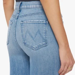 MOTHER The Rascal Skimp Jean - Punk Charming -Deals Moda Zoom Store 10424 1220 PNK 0606C