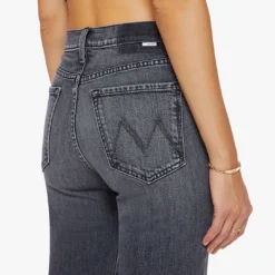 MOTHER Rambler Zip Flood Jean - Outta Sight -Deals Moda Zoom Store 10567 515 OTA 1243C
