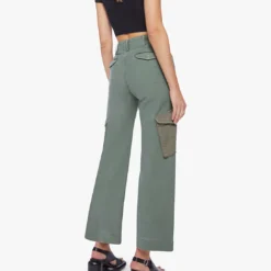 MOTHER The GI Jane Greaser Nerdy Pant - On The Double -Deals Moda Zoom Store 10587 1260 ODL 0916C