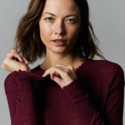 Distressed Crew Sweater