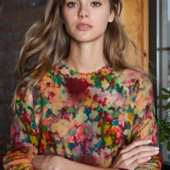 Floral Sweater