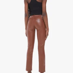 MOTHER Mid Rise Dazzler Ankle Jean - Friar Brown -Deals Moda Zoom Store 1686 1017 FBN 5564C FINISHED