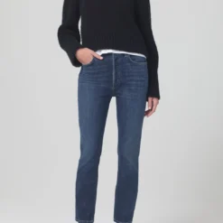 CITIZENS OF HUMANITY Jolene High Rise Slim Jean - Undercurrent