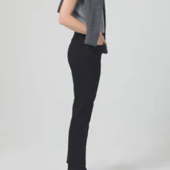 CITIZENS OF HUMANITY Jolene High Rise Slim Jean - Plush Black -Deals Moda Zoom Store 2027 1149 JOLENE 27 PLUSH BLACK 5644 FINISHED