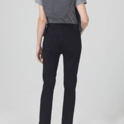 CITIZENS OF HUMANITY Jolene High Rise Slim Jean - Plush Black -Deals Moda Zoom Store 2027 1149 JOLENE 27 PLUSH BLACK 5654 FINISHED