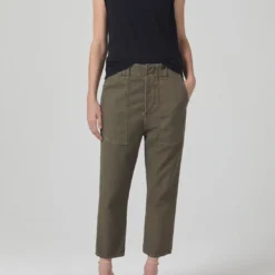 CITIZENS OF HUMANITY Pony Boy Utility Pant - Tea Leaf