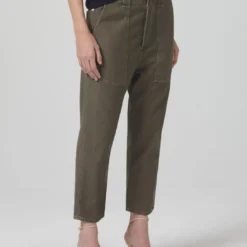 CITIZENS OF HUMANITY Pony Boy Utility Pant - Tea Leaf -Deals Moda Zoom Store 2043 1418 PONY BOY UTILITY TEA LEAF 7338