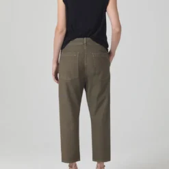 CITIZENS OF HUMANITY Pony Boy Utility Pant - Tea Leaf -Deals Moda Zoom Store 2043 1418 PONY BOY UTILITY TEA LEAF 7345