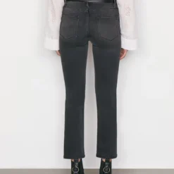 FRAME Le High Straight Jean - Mardel -Deals Moda Zoom Store 407W22LHST208 MARDEL FRSU22EC II WOMENS DAY 01 0057HR FINISHED