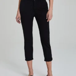 AG Jeans Caden Sateen Trouser Pant - Black