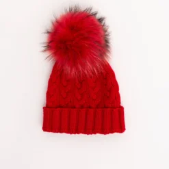 Charlie Cable Toque - Pink Tones