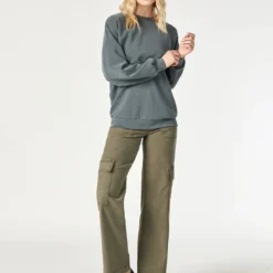 Mavi Alva Cargo Pant - Capers Luxe Twill