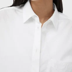 Rag & Bone Maxine Shirt - White -Deals Moda Zoom Store 78WAW22PA050PO50 100 G