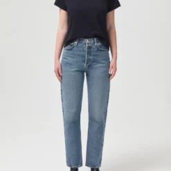 AGOLDE 90's Pinch Waist High Rise Straight Jean - Navigate