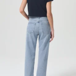 AGOLDE 90's Crop Pinch Waist High Rise Straight Jean - Replica -Deals Moda Zoom Store A173 1141 90S CROP REPLICA 2936 600x 0408d332 823d 4110 b596 37c3dd6536b3