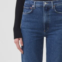 AGOLDE Stove Pop High Rise Jean - Aspire -Deals Moda Zoom Store A9096 1370 ASPIR ECOM 05