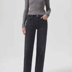 AGOLDE Harper Mid Rise Straight Jean - Hush
