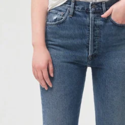 AGOLDE 90's Pinch Waist High Rise Straight Jean - Portrait -Deals Moda Zoom Store AGOLDE937X2190SPINCHWAISTPORTRAIT2