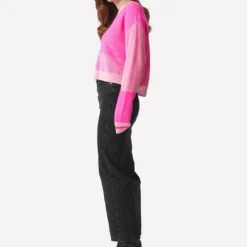 Marlie Cardigan - Barbie 7 Marlie Cardigan - Barbie -Deals Moda Zoom Store AW23 B 084 7904