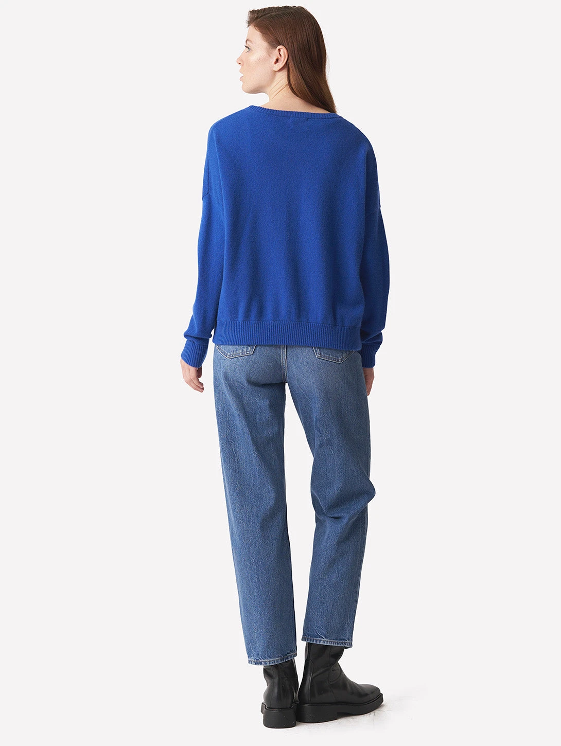 Betsy Boyfriend Crew Sweater 4 Betsy Boyfriend Crew Sweater - Image 4