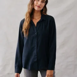 Long Sleeve Classic Button Down -Deals Moda Zoom Store B2027 654 303 VINTAGE BLACK 01 1080x b754a039 fd47 4412 9b81 55071afc0b53