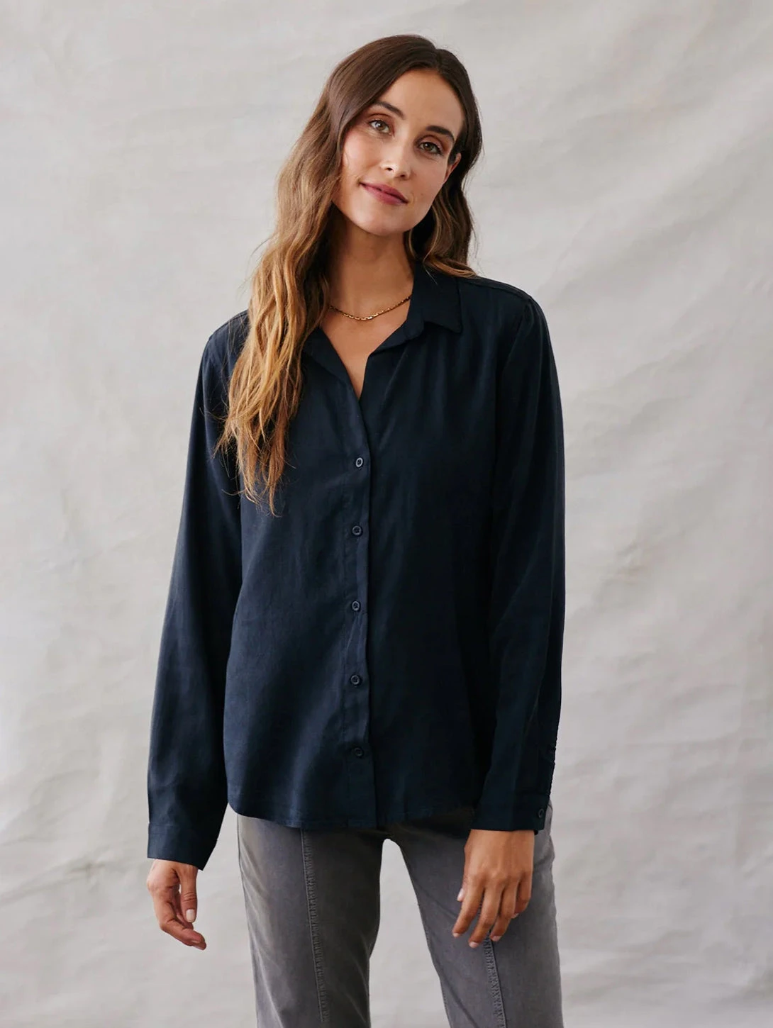 Long Sleeve Classic Button Down - Image 5