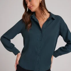 Button Down Shirt - Jade