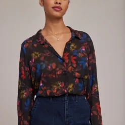 Print Shirt - Evening Garden