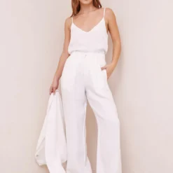 Pleated Wide Pant