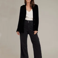 Velvet Jacket - Black