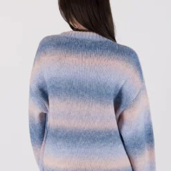 Betsy Ombre Cardigan - Blue Pink 9 Betsy Ombre Cardigan - Blue Pink -Deals Moda Zoom Store BETSY F23 BLUE PEACH 4