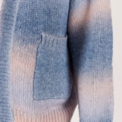 Betsy Ombre Cardigan - Blue Pink 11 Betsy Ombre Cardigan - Blue Pink -Deals Moda Zoom Store BETSY F23 BLUE PEACH 6