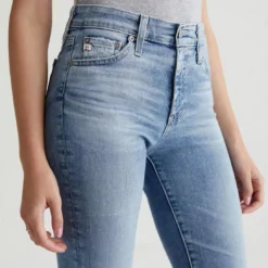 AG Jeans Mari High Rise Crop Straight Jean - 20 Yr Undertow -Deals Moda Zoom Store EMP1A48CI20YUTW 3