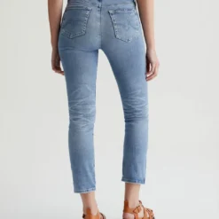 AG Jeans Mari High Rise Crop Straight Jean - 20 Yr Undertow -Deals Moda Zoom Store EMP1A48CI20YUTW 9