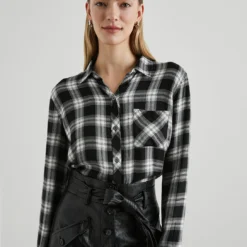 RAILS Hunter Plaid Shirt - Midnight Snow