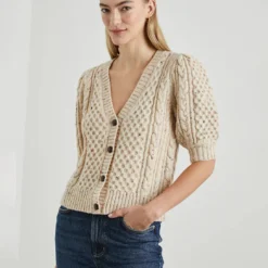 RAILS Isla Confetti Cardigan - Cream