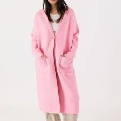 Jimmi Coatigan -Deals Moda Zoom Store JIMMI F23 PINK 2