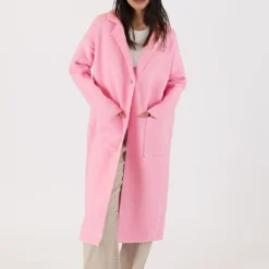 Jimmi Coatigan -Deals Moda Zoom Store JIMMI F23 PINK 3