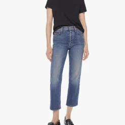 MOTHER The Tomcat Ankle Jean - Kneeling Stone