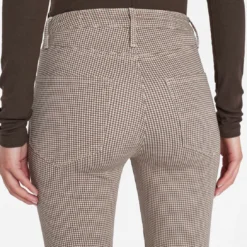 FRAME Le Crop Flare Pant - Camel Multi -Deals Moda Zoom Store LCF403P CAMELMULTI 0977