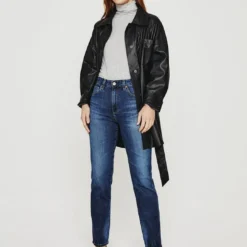 AG Jeans Saige High Rise Straight Jean - Gondola