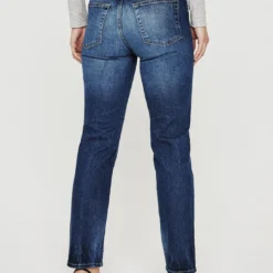 AG Jeans Saige High Rise Straight Jean - Gondola -Deals Moda Zoom Store LED1A99GOLA 6