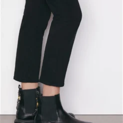 FRAME Le High Straight Jean - Film Noir -Deals Moda Zoom Store LHST403 FILM NOIR FRSU22EC WOMENS DAY 06 0018HR