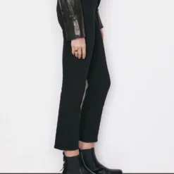 FRAME Le High Straight Jean - Film Noir -Deals Moda Zoom Store LHST403 FILM NOIR FRSU22EC WOMENS DAY 06 0024HR