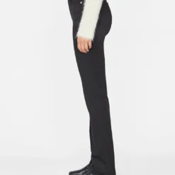 FRAME Le Super High Straight Jean - Black Finn -Deals Moda Zoom Store LHSTL208 BLACKFINN FRW22EC WOMENS DAY 03 0013HR