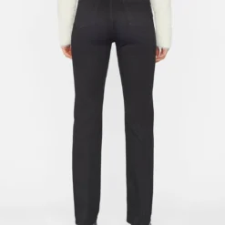 FRAME Le Super High Straight Jean - Black Finn -Deals Moda Zoom Store LHSTL208 BLACKFINN FRW22EC WOMENS DAY 03 0018HR